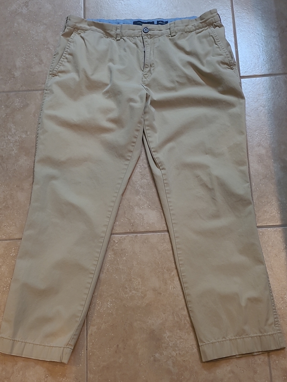 Tommy Hilfiger Men's Tan Chino Pants 38x32